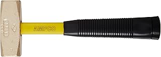 Ampco Safety Tools H-142FG Double Face Machinists Hammer, Non-Sparking, Non-Magnetic, Corrosion Resistant, 2 lb, 11