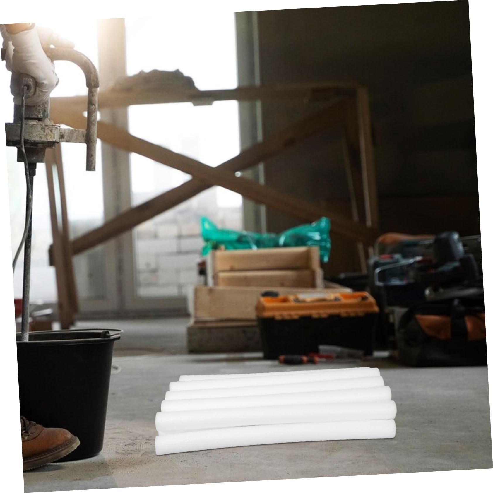 Epe Schaumstoffstange 4cm Weiß 10 Stück für Versandschutz