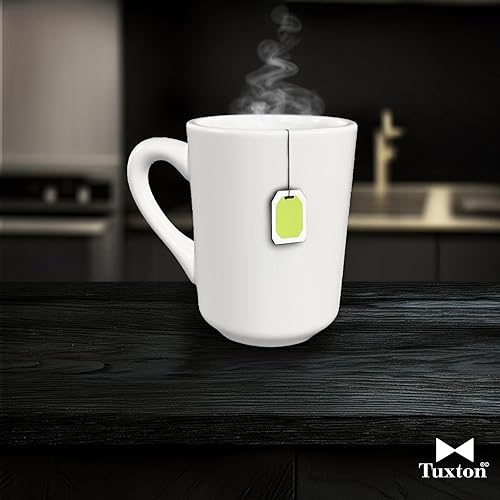 Miniatura 6 de Tuxton China TRE-017 Tiara taza, 8 onzas., 3.0 in (de) diámetro x 9.925cmH, apto para microondas y lavavajillas, horno a prueba de prueba,