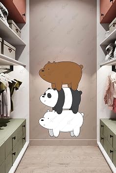 MSticker-Sevimli Ay c klar  ocuk Bebek Odas  Sticker Seti -3l  Sevimli Ay lar Sticker Seti