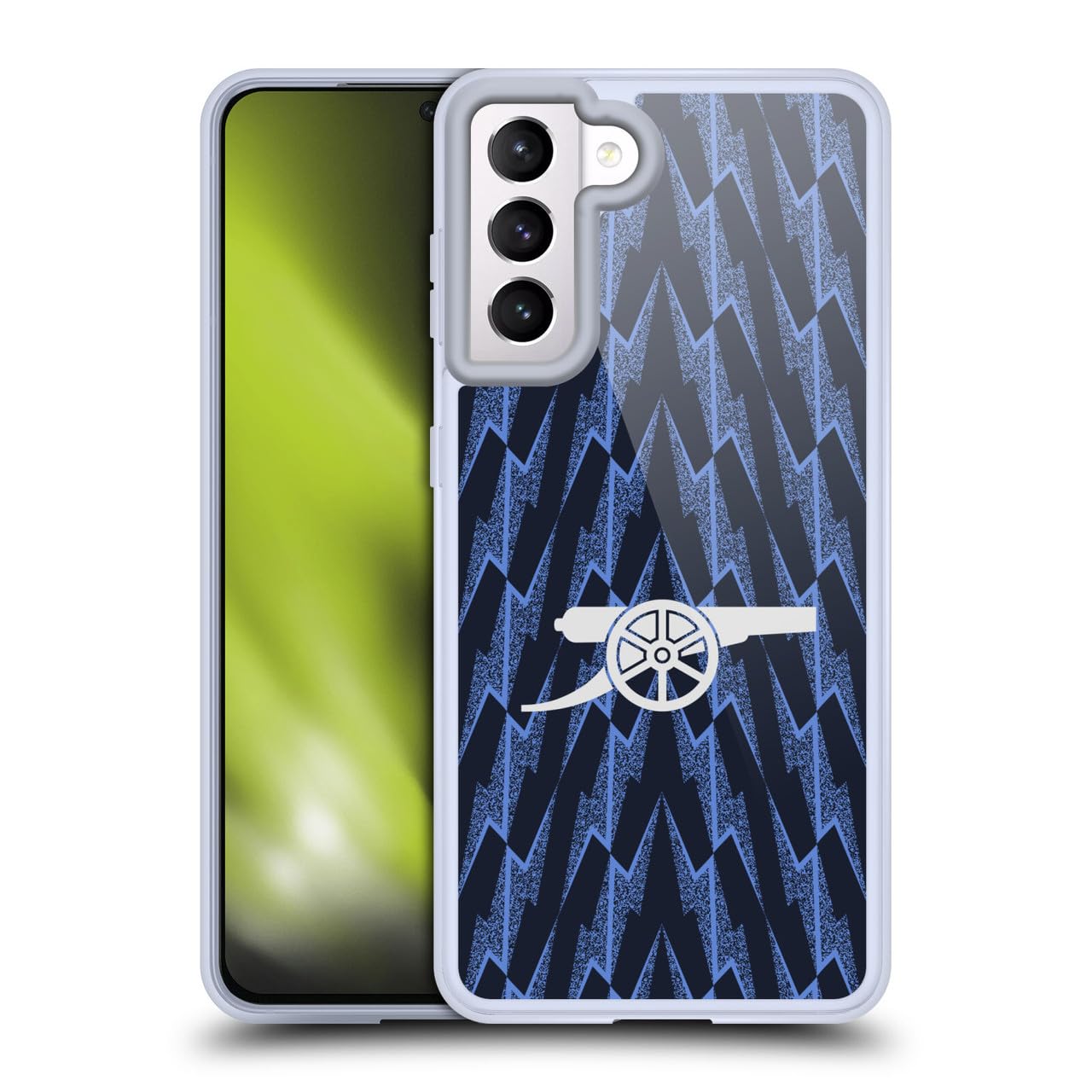 Head Case Designs Officially Licensed Arsenal FC Away 2025/26 Kit Gel Case [Military Grade Protection] Compatible With Samsung Galaxy S21 5G