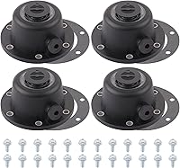 Vista 8 de 343-4024 Tapacubos de Remolque Compatibles con Stemco, 3434024 Tapa de Cubo de Aluminio para Eje de Remolque con 2 Tapones de Goma y Juntas Extra 2