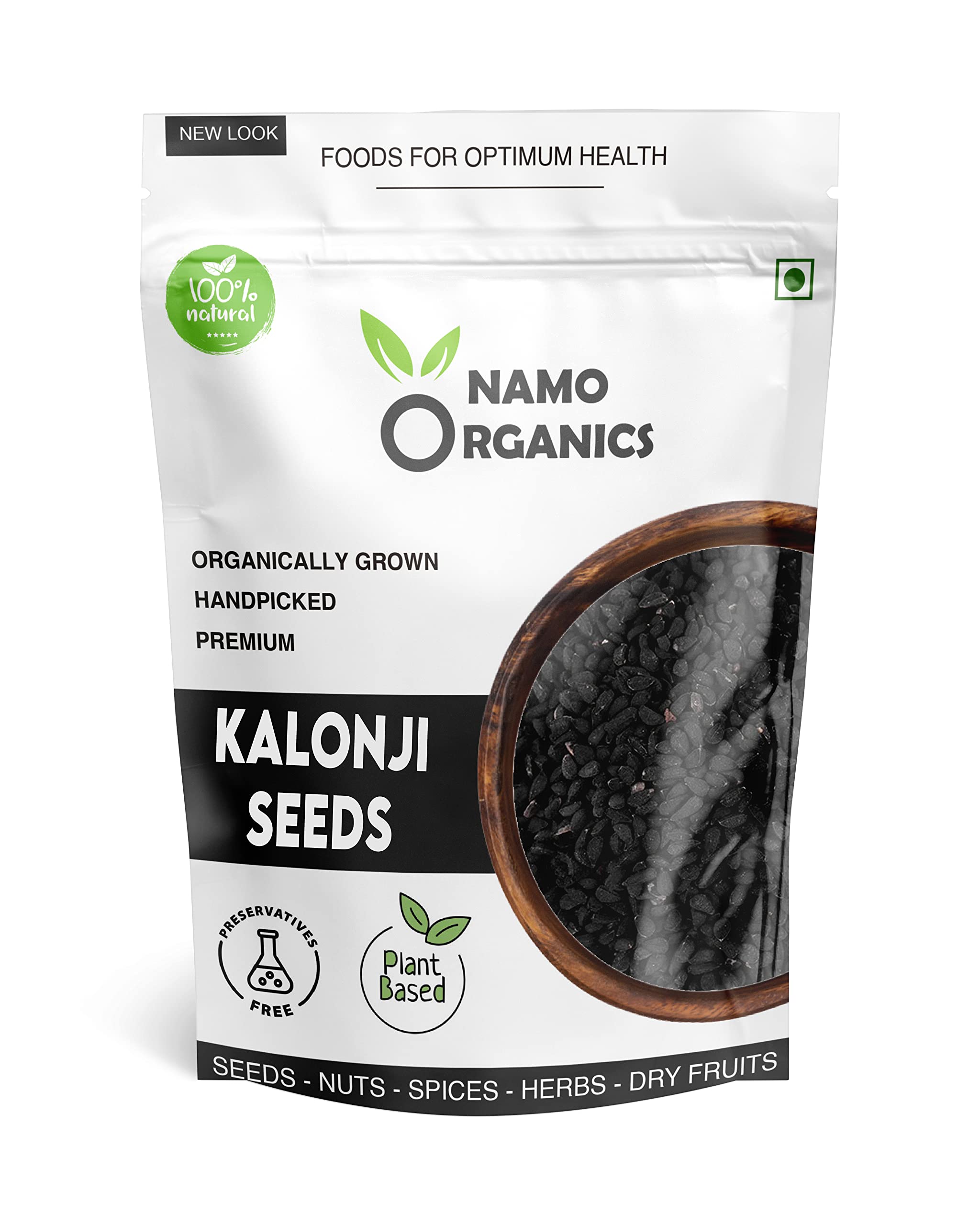 Namo Organics - Kalonji Seeds - 500 Gm - (Pure Nigella Seeds Organic for hair gowth) (500 Gm) (B09KPGSYYL) Amazon Price History, Amazon Price Tracker
