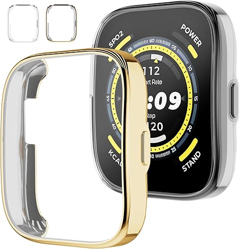 Miniatura 8 de Rc-Z Funda protectora de pantalla para Amazfit Bip 5, 2 unidades Funda protectora general flexible de TPU suave HD ultrafina, accesorios de repuesto