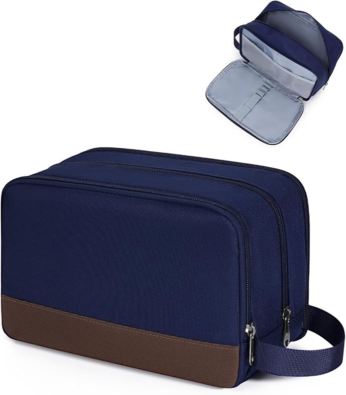 Necessaire de viagem WANDF para produtos de higiene e acessórios de barbear