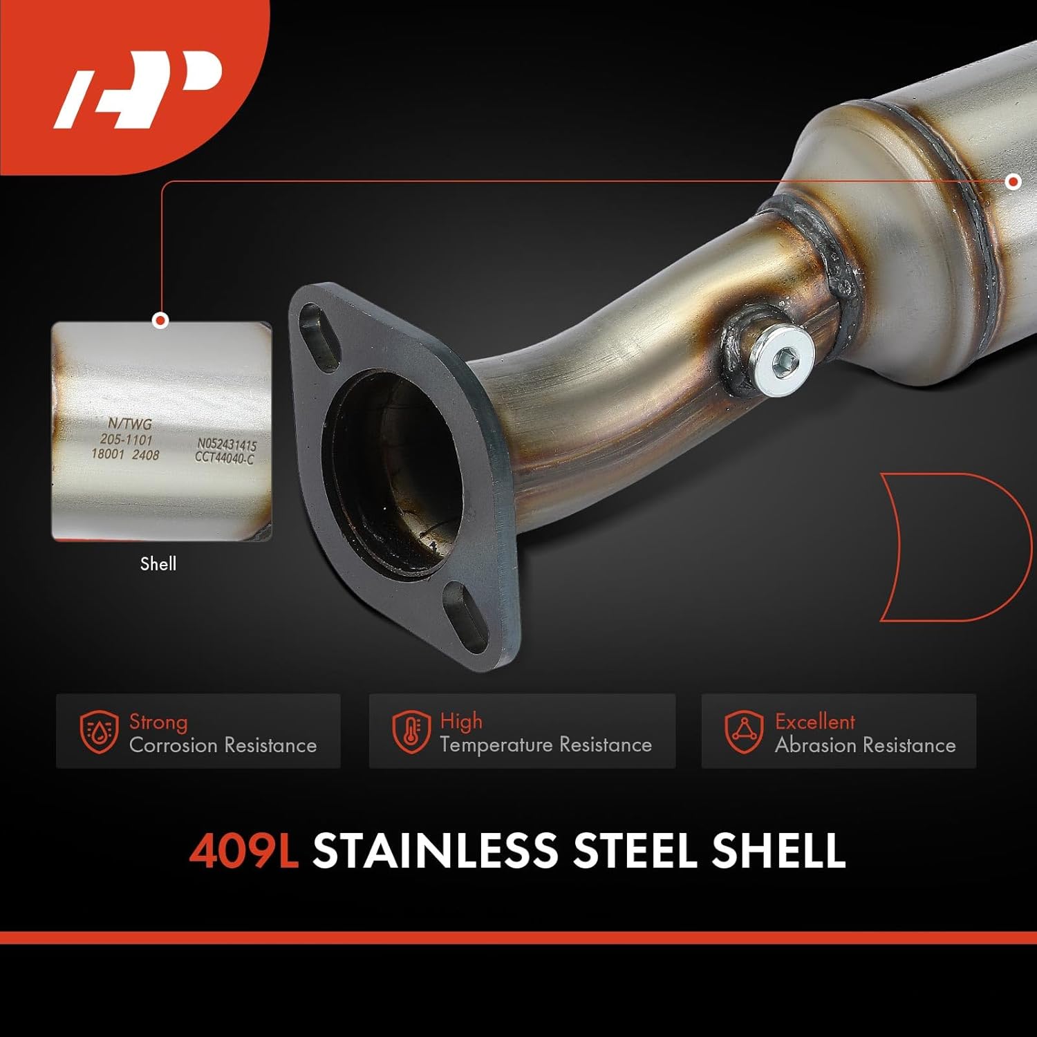 A-Premium Rear Catalytic Converter with Gasket Kit Direct-Fit Compatible with Mazda CX-5 CX5 2013-2021, 2.0L 2.5L, AWD Only, E.P.A. Compliant