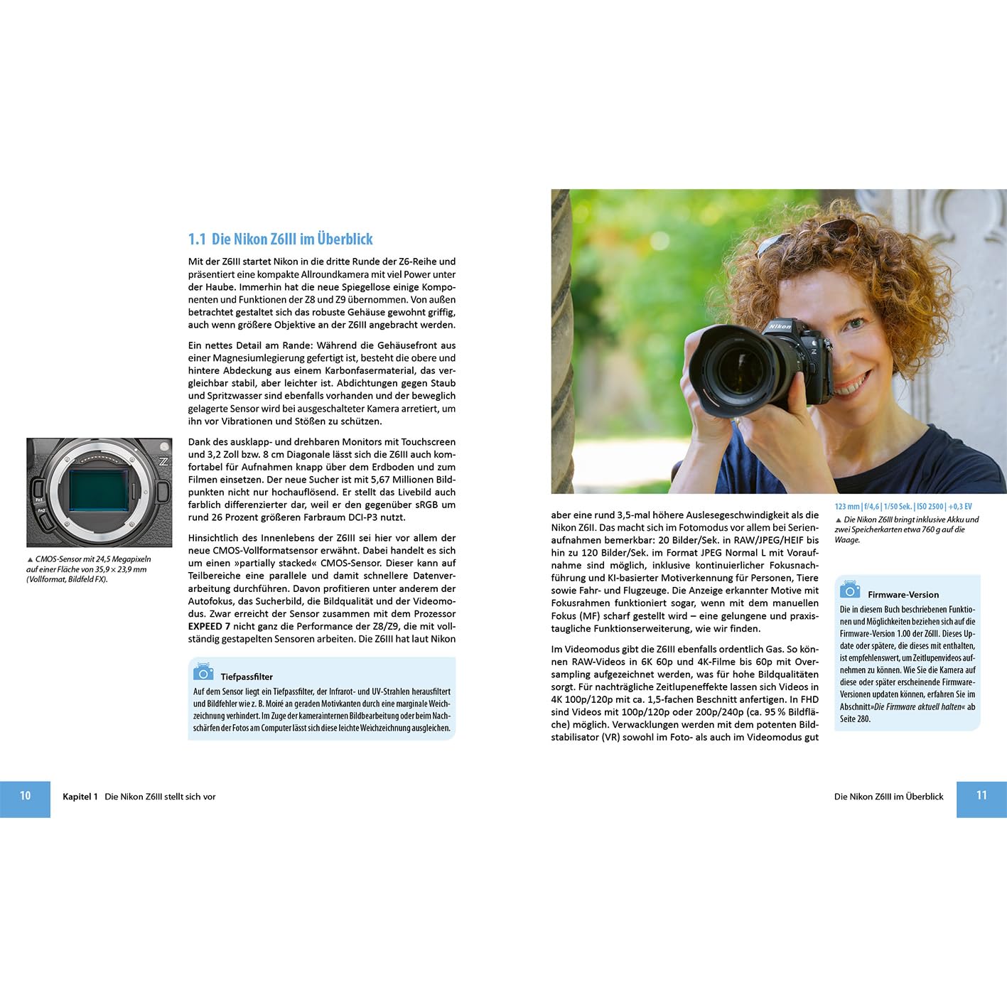 Nikon Z6III: Das umfangreiche Praxisbuch zu Ihrer Kamera: Profiwissen einfach erklärt: So gelingen perfekte Fotos & Videos – mit verständlichen Anleitungen und Praxistipps der Profis