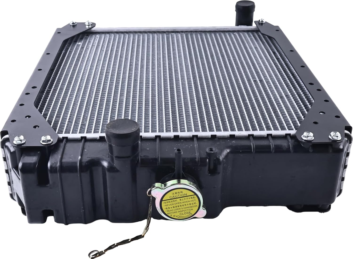 Solarhome 5172926 Radiator S5172926 5172925 Compatible with Case Tractors JX75 JX85 JX95 JX1070N JX1075N JX1095N