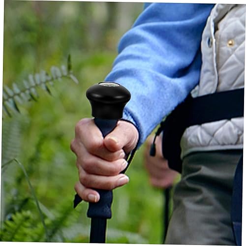 Miniatura 5 de SUPVOX Bastón de trekking Brújula de escalada Accesorios de Trekking Pole Brújula Universal Senderismo Pole Caps Walking Stick Trekking Brújula