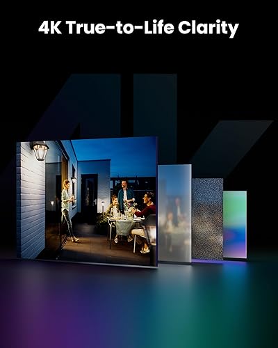 Miniatura 5 de ZOSI Sistema de cámara de seguridad 4K PoE, 4 cámaras con cable 4K C186 Aurora Lux para interiores y exteriores, visión nocturna a todo color,