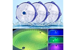 Floating Pool Lights, Color Changing Waterproof Hot Tub Lights