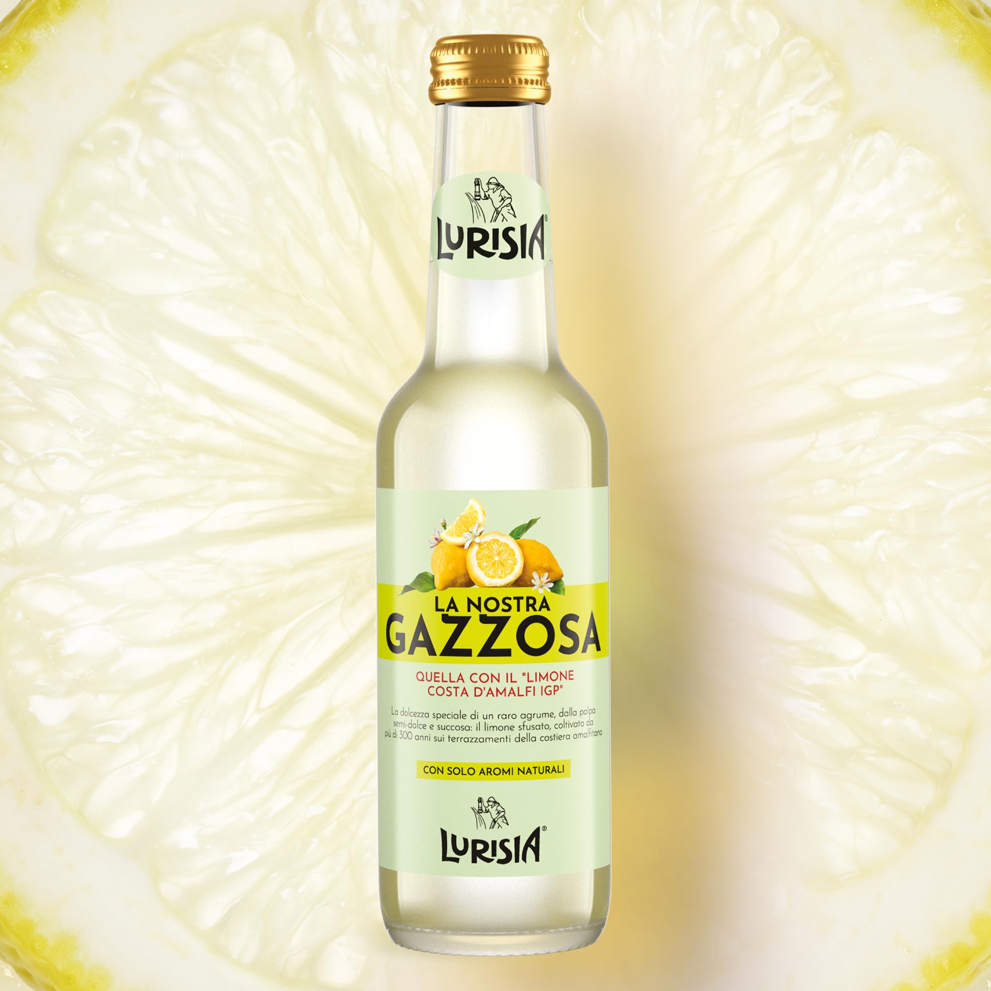 Lurisia GAZZOSA cl 27,5 x 24 botellas de vidrio