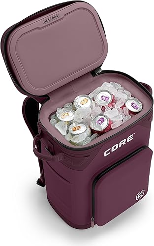 Miniatura 20 de CORE - Bolsa de enfriador suave a prueba de fugas magnética con cremallera impermeable | Bolsa aislada enfriador portátil | Mejor enfriador suave