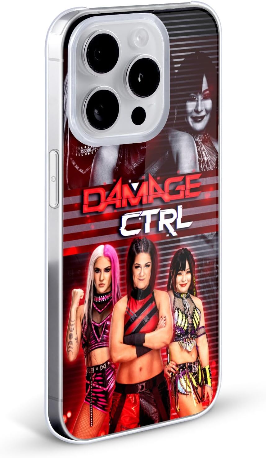 Head Case Designs Officially Licensed WWE Bayley, Dakota Kai, Iyo Sky Damage CTRL Hard Back Case Compatible with Apple iPhone 14 Pro Max