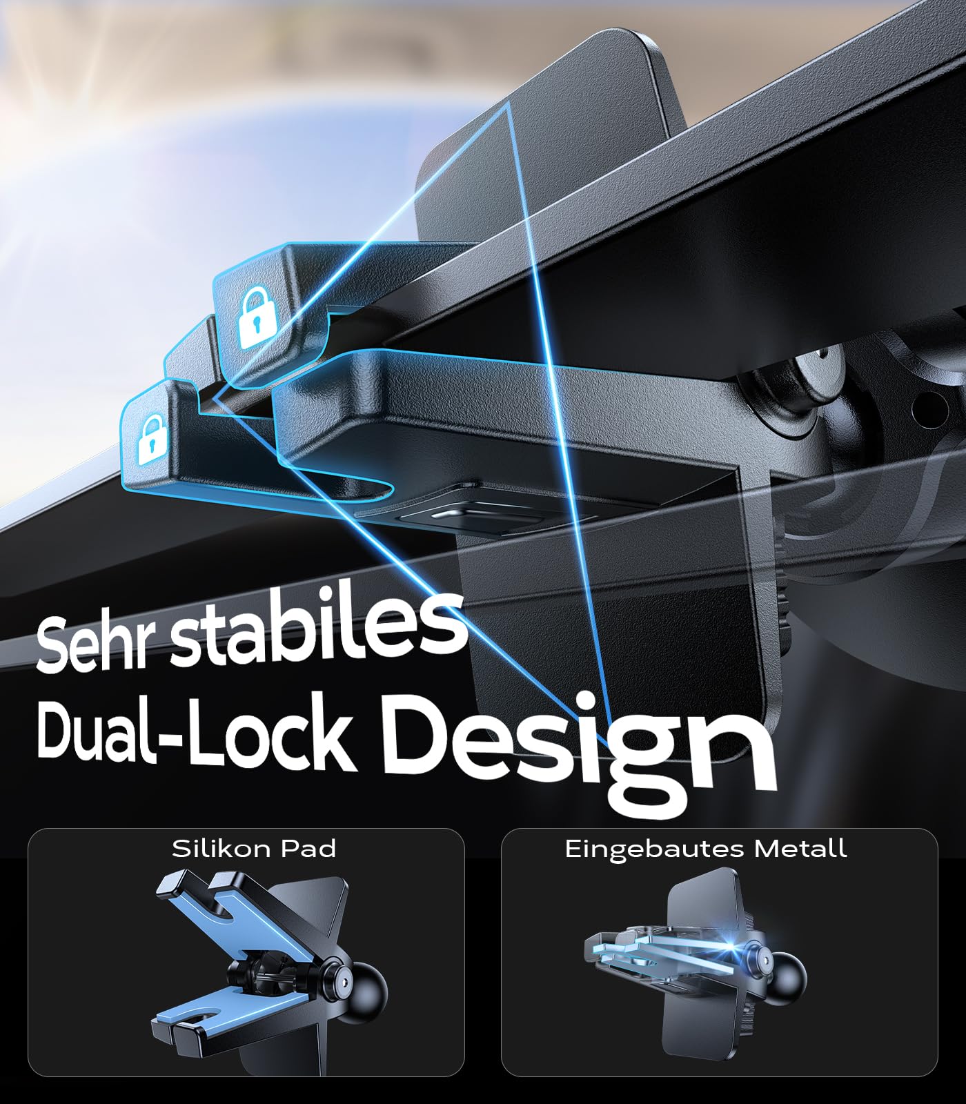 VICSEED Handyhalterung Auto Magnet Lüftung für Magsafe Autohalterung [Starker Magnet mit 20 xN55] Magnetische KFZ Handy Halterung Kompatibel für iPhone 17 16 15 14 13 12 Pro Max Samsung S25 Ultra usw