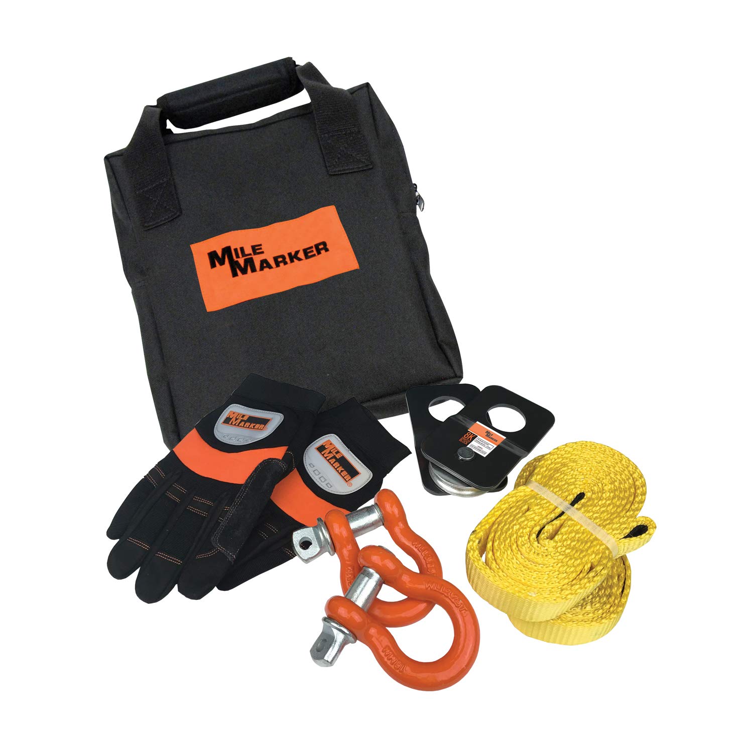 MILE MARKERATV UTV Winch Accessory Kit - 19-00105,8