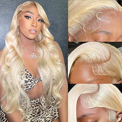 Miniatura 10 de Pelucas de cabello humano con encaje frontal marrón rojizo de 13 x 4 pulgadas, pelucas de cabello humano ondulado con encaje frontal de 180 % de