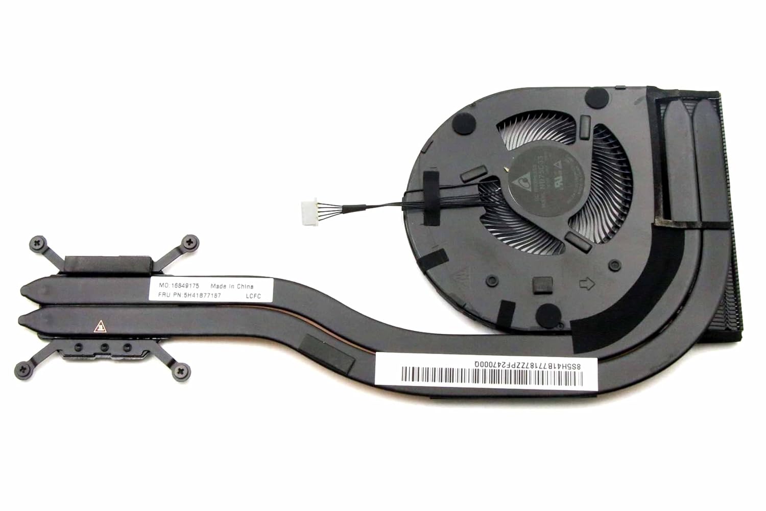 BestParts CPU Cooling Fan with Heatsink Replacement for Thinkpad T14 Gen 2 (Type: 20XK, 20XL), for P14s Gen 2 (Type: 21A0, 21A1) Laptop, P/N: 5H41B77187 5H41B77188