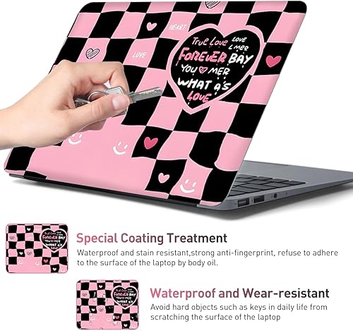 Miniatura 125 de Adhesivo para laptop de 12.1-15.6 pulgadas, calcomanía reutilizable universal de vinilo para laptop, protector de arte impermeable en color panal