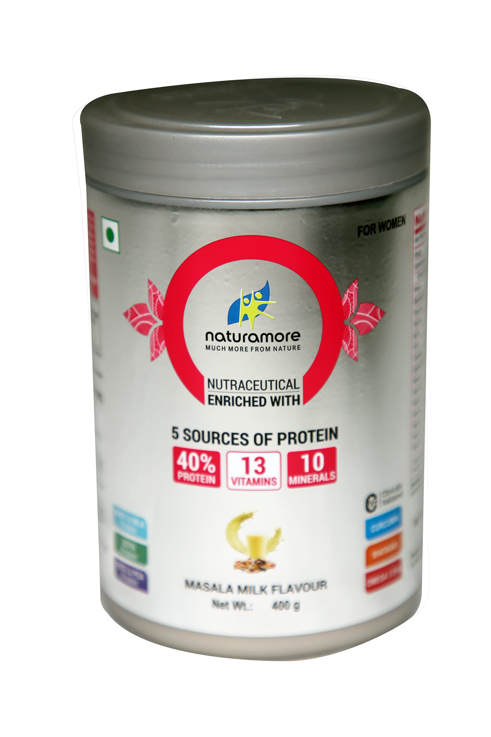 NETSURF Naturamore Masala Milk For Ladies 400gm (B09XXTX55Z) Amazon Price History, Amazon Price Tracker