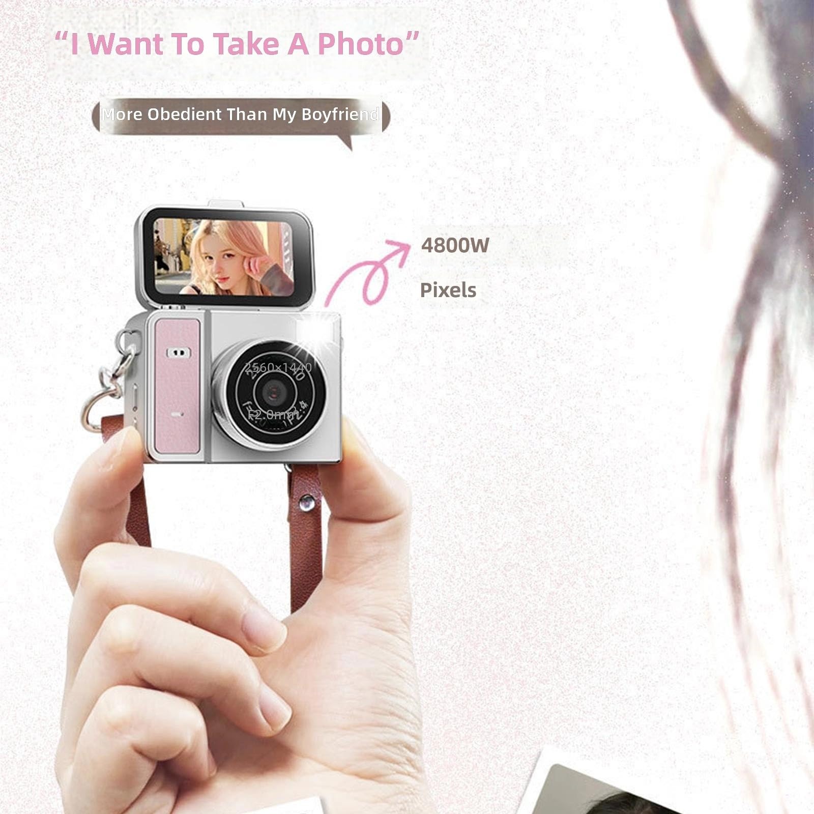 Générique Conception d ' Appareil Photo argentique avec Enregistrement vidéo et Mise Point Automatique 1080P pour Les débutants en Photographie et Les étudiants, Appareil Photo Traditionnel