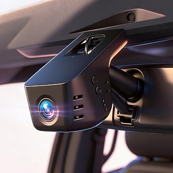 4K Dash Cam for Ford F150 & F250 2021-2025 Limited XLT XL Raptor Lariat Platinum King Ranch Tremor, OEM Look, UHD 2160P Video, WiFi&APP, Loop Recording, G-Sensor, Plug&Play