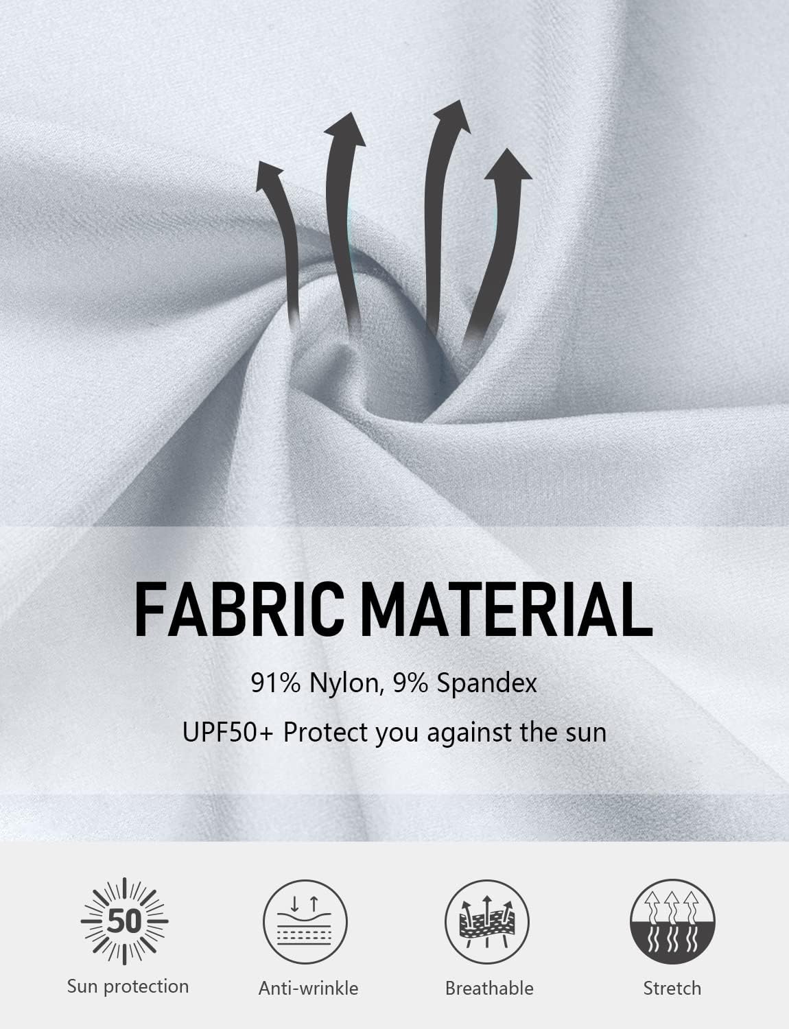 Hiverlay Womens pro Golf Pants Quick Dry Slim Lightweight Work Pants with Straight Ankle Also for Hiking or Casual Ladies - Image 4