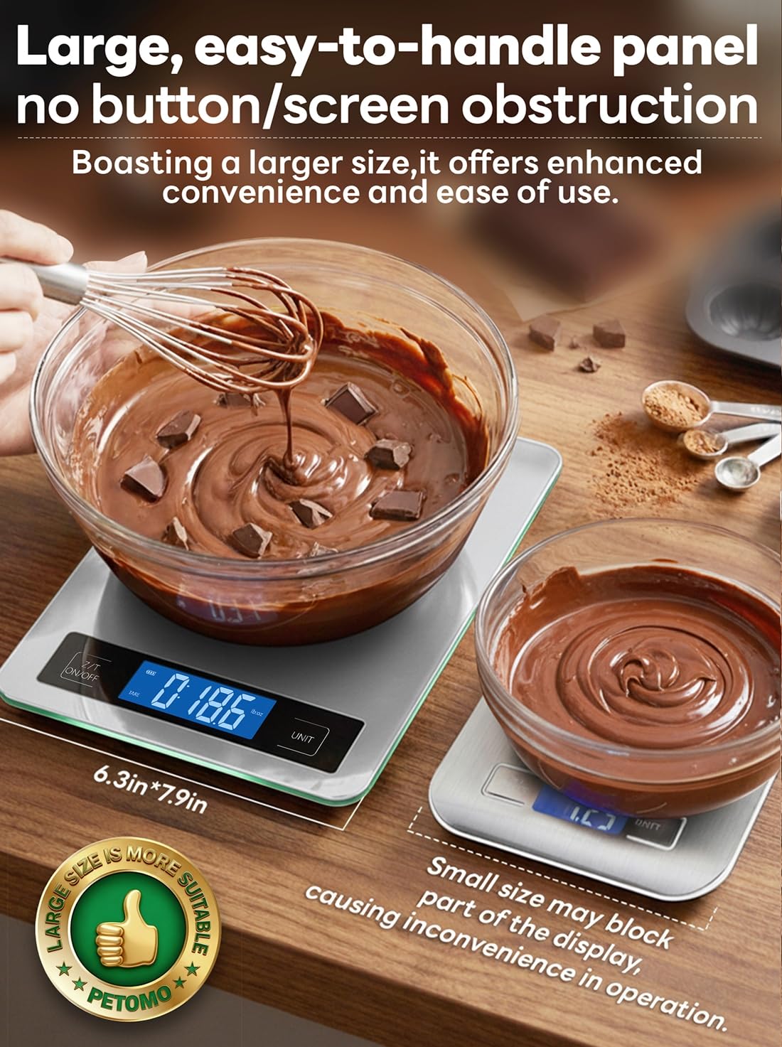 Digital Food Scale Multi-Functional Kitchen Scale and Baking Scale