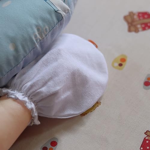 Miniatura 4 de RATIVE No Scratch Mittens 100% Cotton For Newborn Baby 0-6 Months Boys Girls