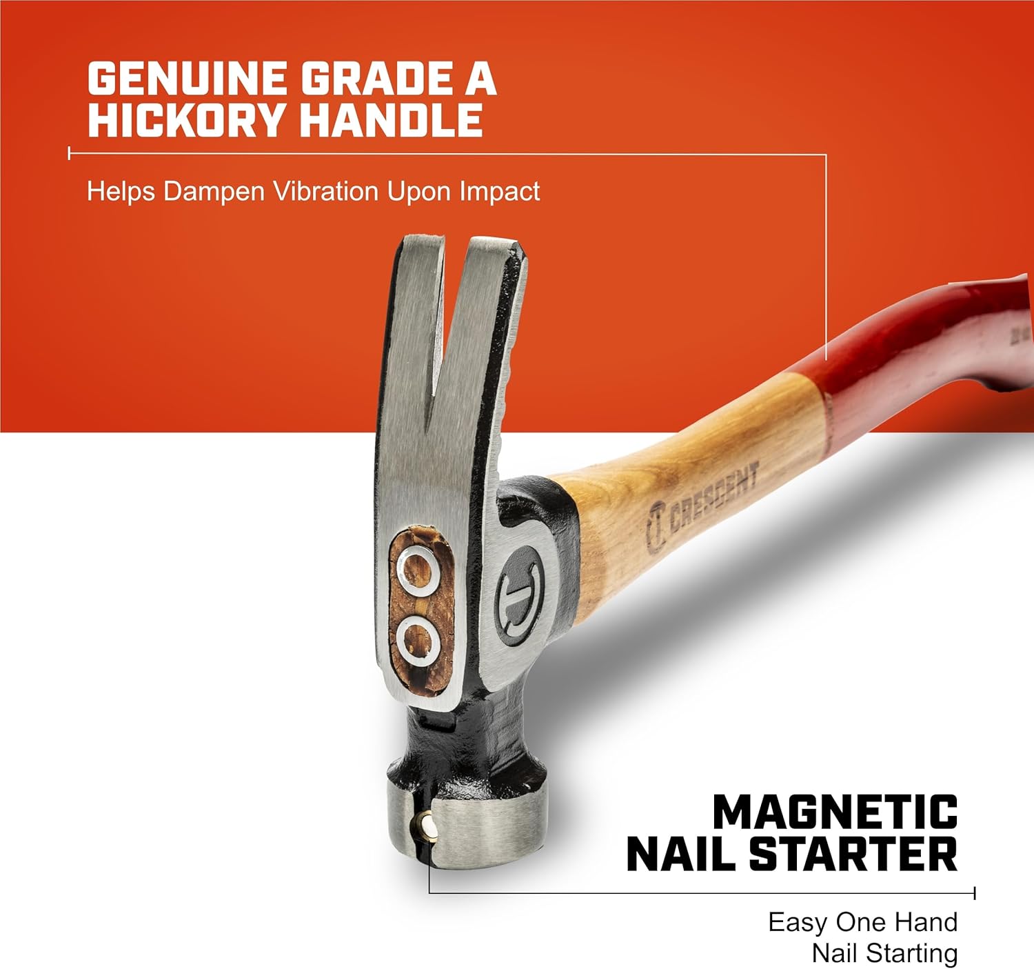 CRESCENT - Crescent Hammer Wood Frame Milled 22 Oz (CHFRAM22)