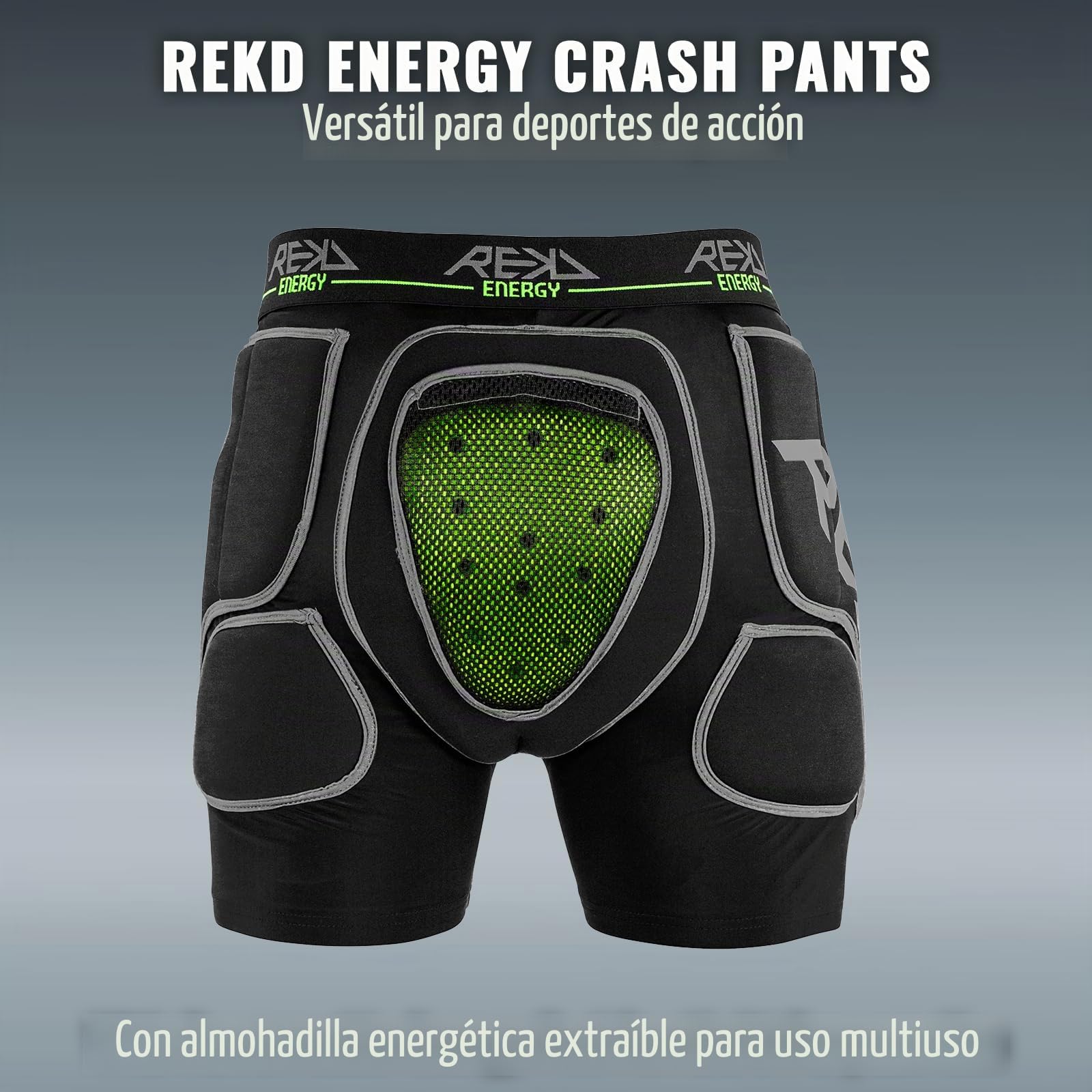 Rekd Energy Impact Shorts - Pantalón Corto Unisex Adulto