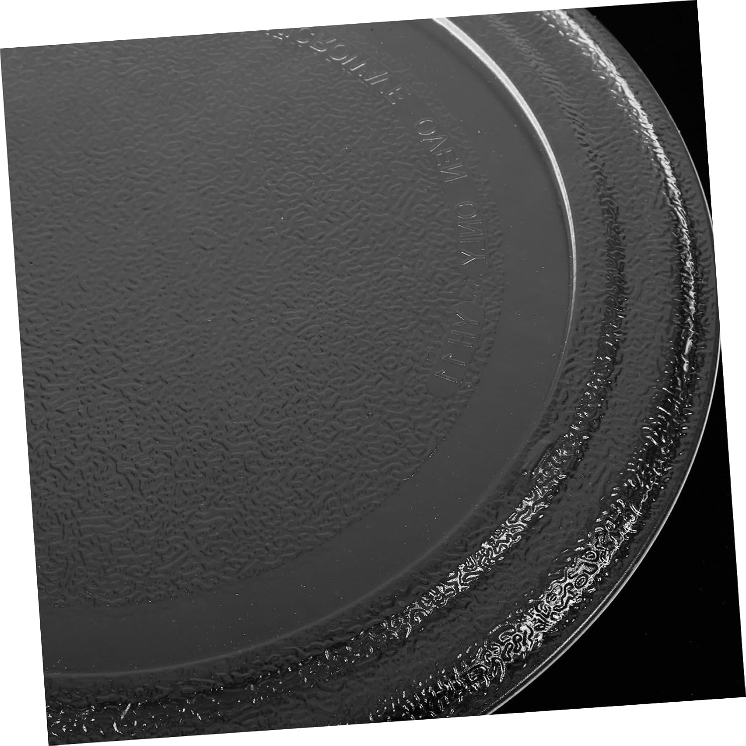 Microwave Glass Replacement Flat Bottom 25.5cm Turntable Plate