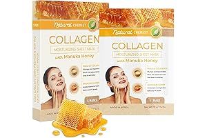 Mother Nature's Facial Renaissance: Collagen & Manuka Honey Sheet Mask