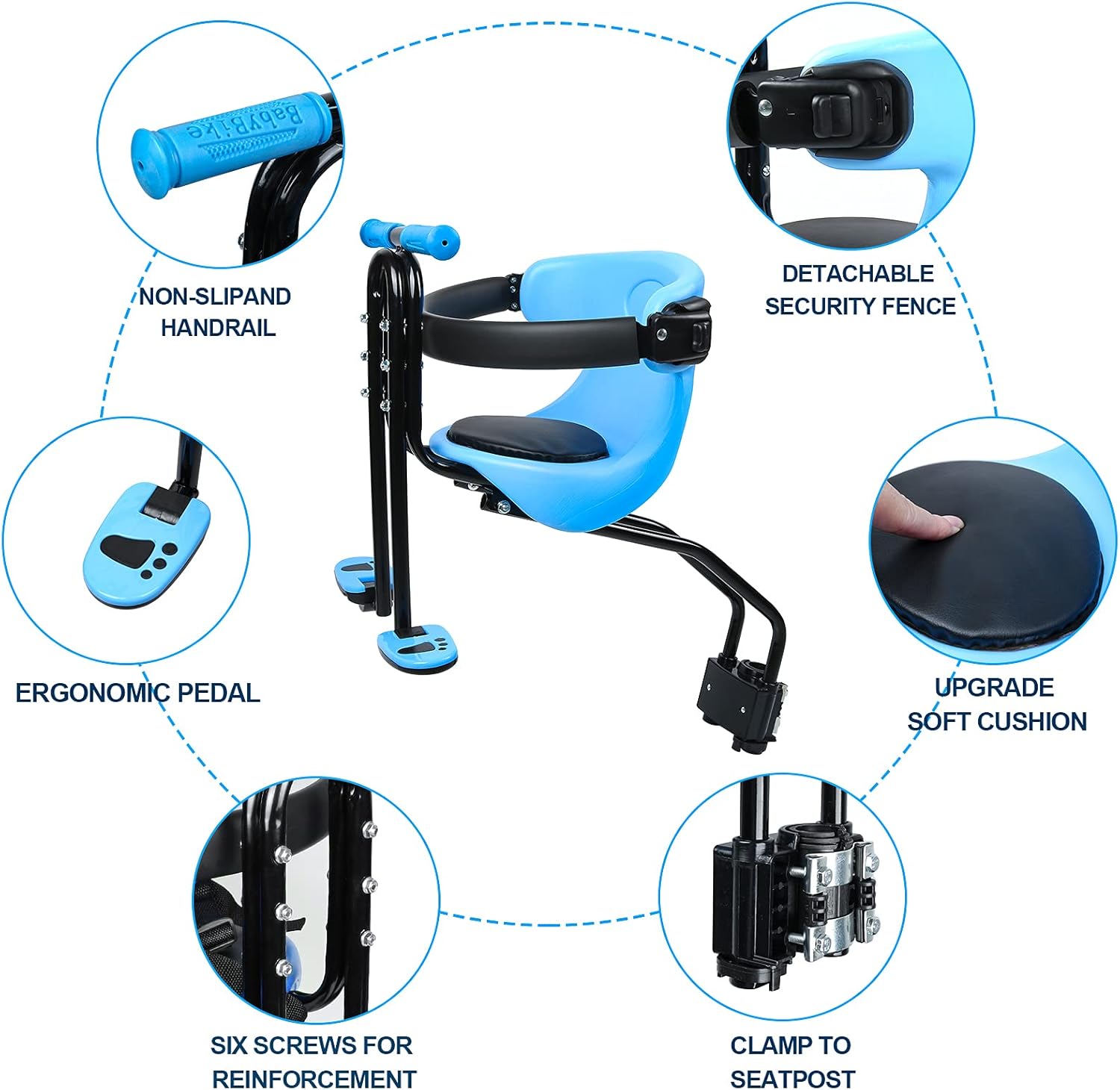 INNOLIFE Baby Bicycle Seat Handrail Image