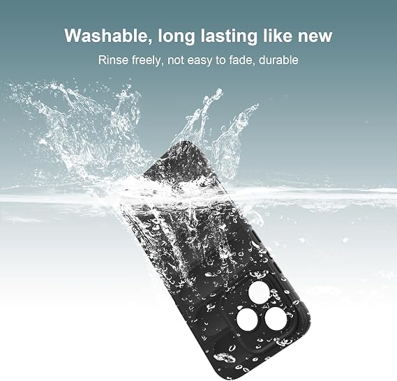 Silicone Case for Honor 400 Lite, Black | Shockproof Wave Design, Anti-Scratch Microfiber Lining, Silky Soft-Touch Finish, Military Grade Drop Protection