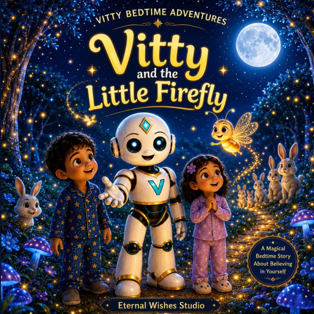 Vitty and the Little Firefly: A Magical Bedtime Story About Believing in Yourself (Vitty Bedtime Adventures)