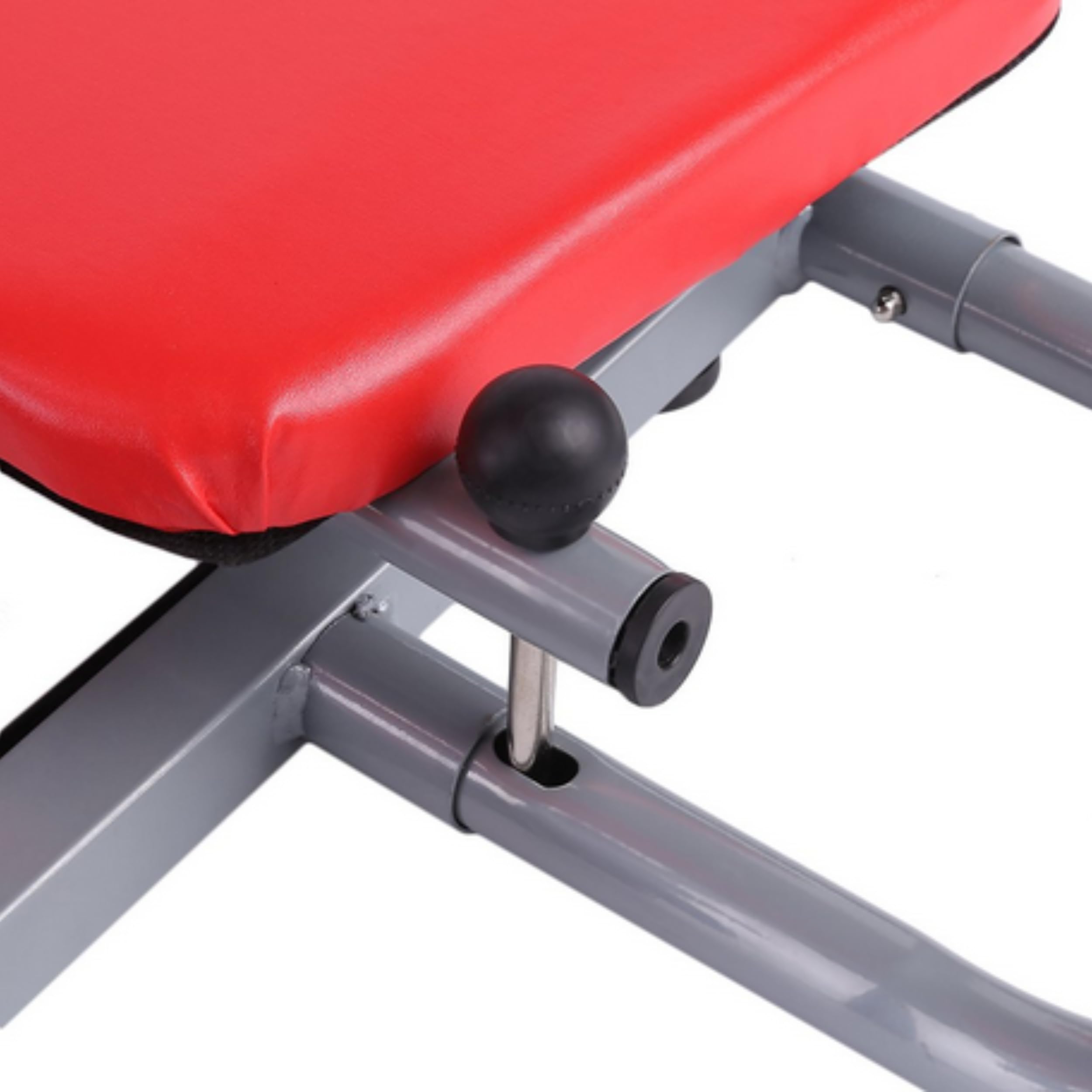 PARENCE.- máquina de fuerza abdominal – asiento giratorio, equipo de fitness en casa para abdomen, cintura, brazos y muslos – varios ejercicios, 3 niveles de resistencia, reposacabezas cómodo