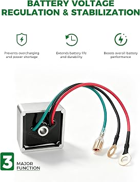 Panglong EZGO 27739-G01 Voltage Regulator | EZGO Voltage Regulator Replacement, Suitable for 1994-UP EZGO TXT Gas Golf Cart, Replace OEM# 27739-G01