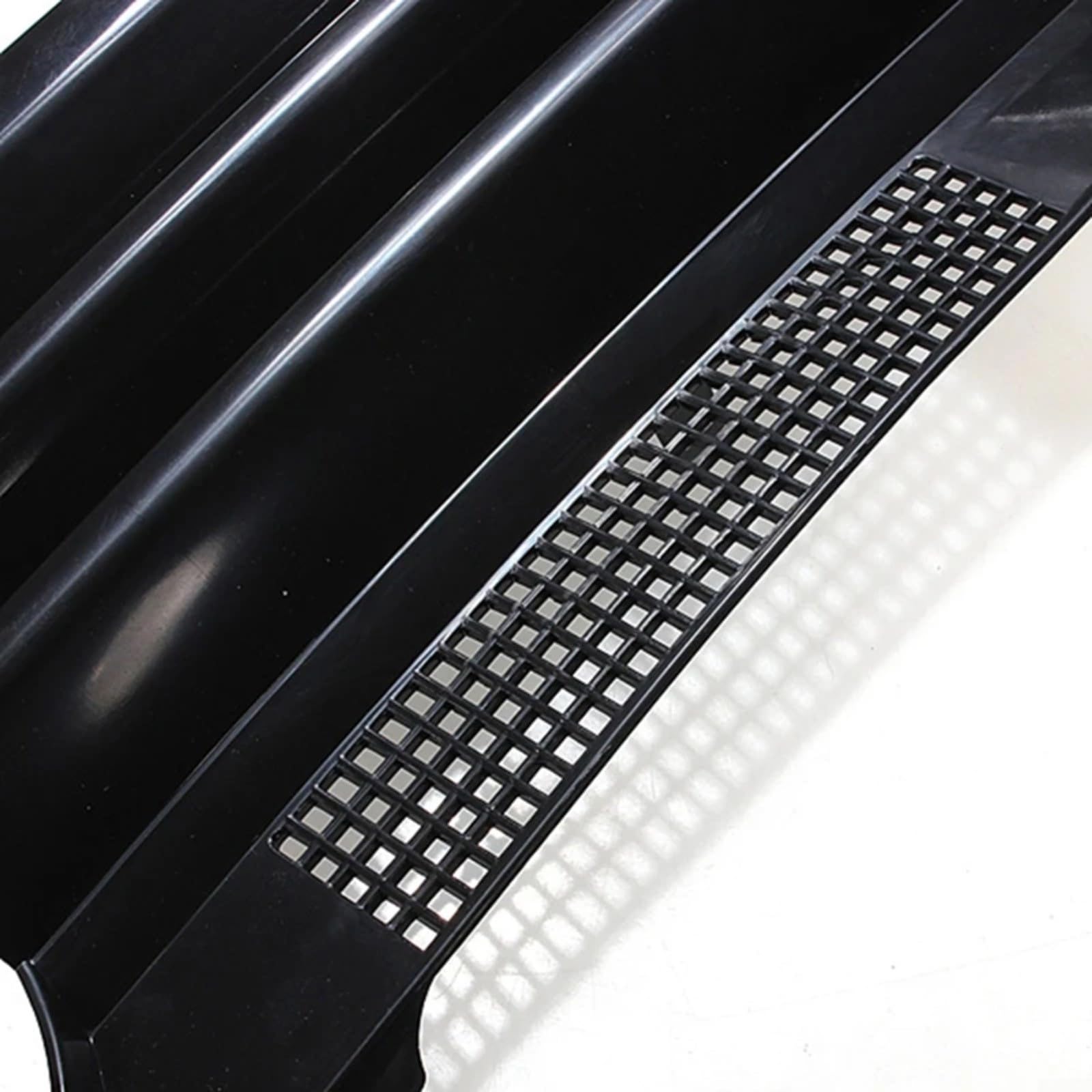 Rejilla delantera para Golf 4 MK4 GTI R32 1997-2004, sustituye a 1J0853655G, material ABS acabado negro, pieza exterior de repuesto directo del coche
