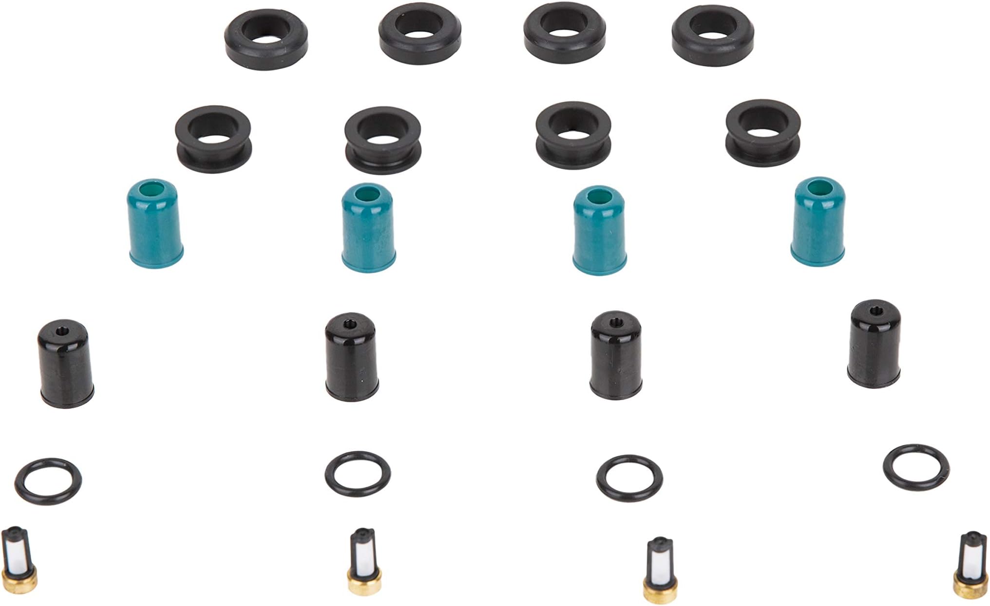 4-326 Fuel Injector Rebuild Seal O-Ring Micro Filter Pintle Cap Kit