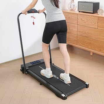 SKK Room Runner 2-Way Home Running Walking Machine Max 12km Silent Inclined Indoor Folding Compact Electric