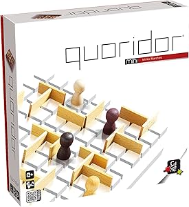 Quoridor Mini | Travel-Friendly Strategy Game for Families and Adults | Ages 8+ | 2 Players | 15 Minutes