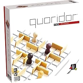 Quarto | Mensa Select Winner | Wooden Abstract Strategy Board Game for Kids and Adults Family Game Night Favorite | Learn to Play in Less Than 1 Minute | Ages 8+ | 2 Players | 15 Min
