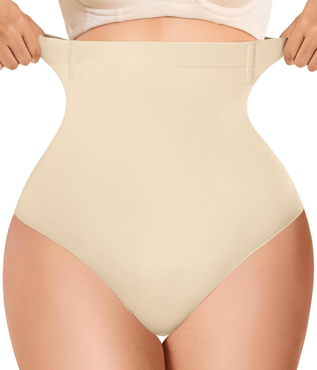 Tummy Control Shapewear for Women High Waisted Body Shaper Tummy Control Seamless Underwear