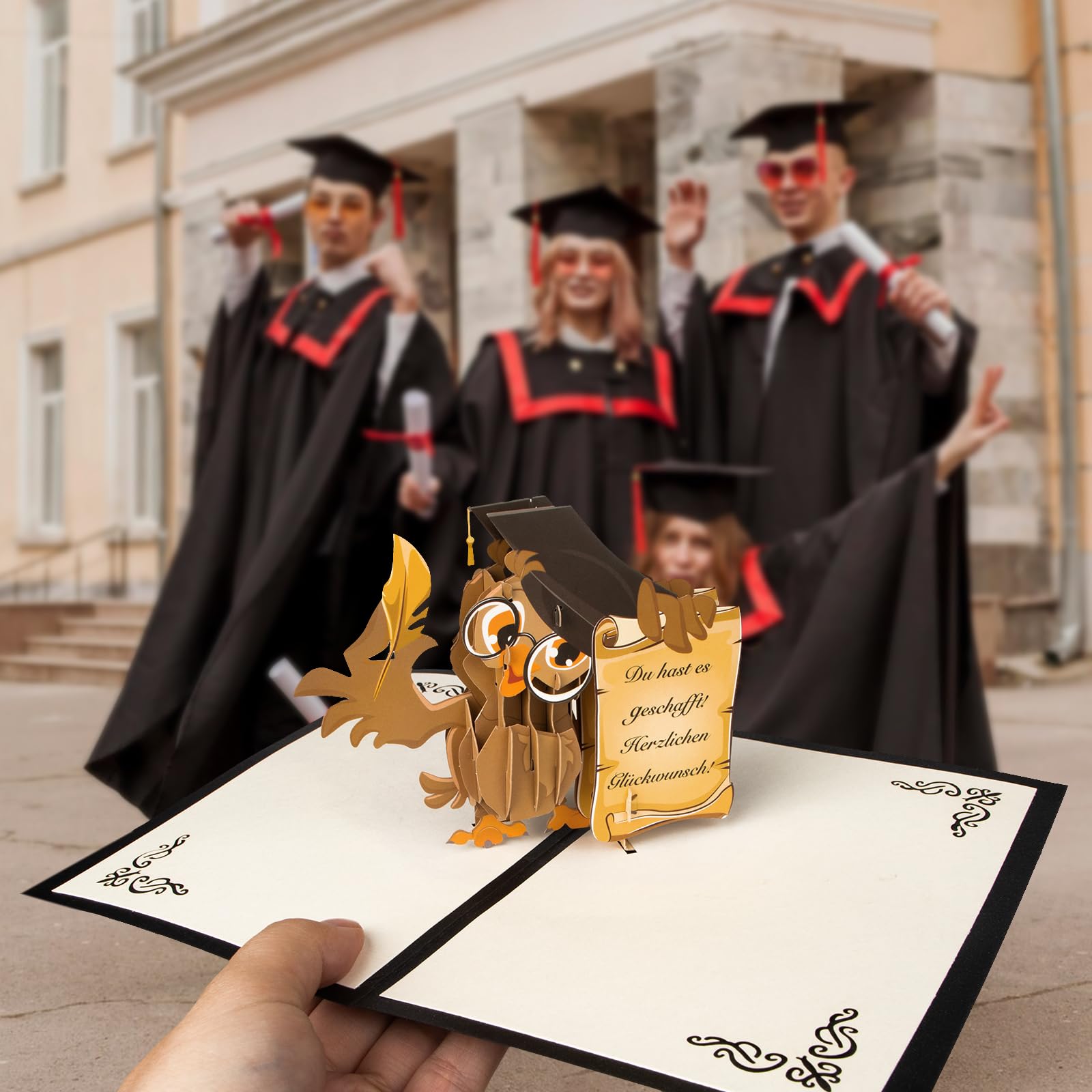 Leesgel 36 Abschlusskarten 2024 Mit Umschlägen – Bunte Glückwunschkarten Für Die Graduation