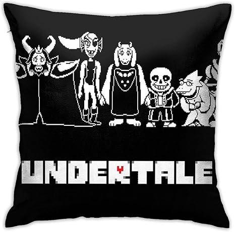 Amazon Co Jp Undertale 抱き枕カバー 萌えグッズ おしゃれ クッションカバー 人気アニメキャラクター Flowey Toriel Napstablook Sans Papyrus Monster 部屋 インテリア ソファー クッションカバー セット 可愛い ソファ背当 45 45cm ホーム キッチン