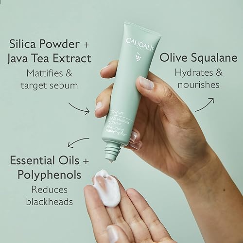 Miniatura 4 de Caudalie Vinopure Oil Control Hidratante, Hidratante y Matificante - 1.4 fl oz