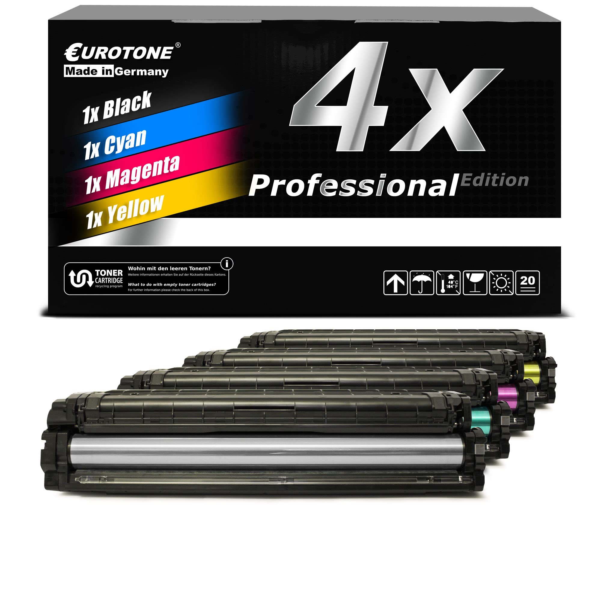 Toner Samsung CLX4195 compatible CLT-504S E.T. Premium Line pack de 4 - 6