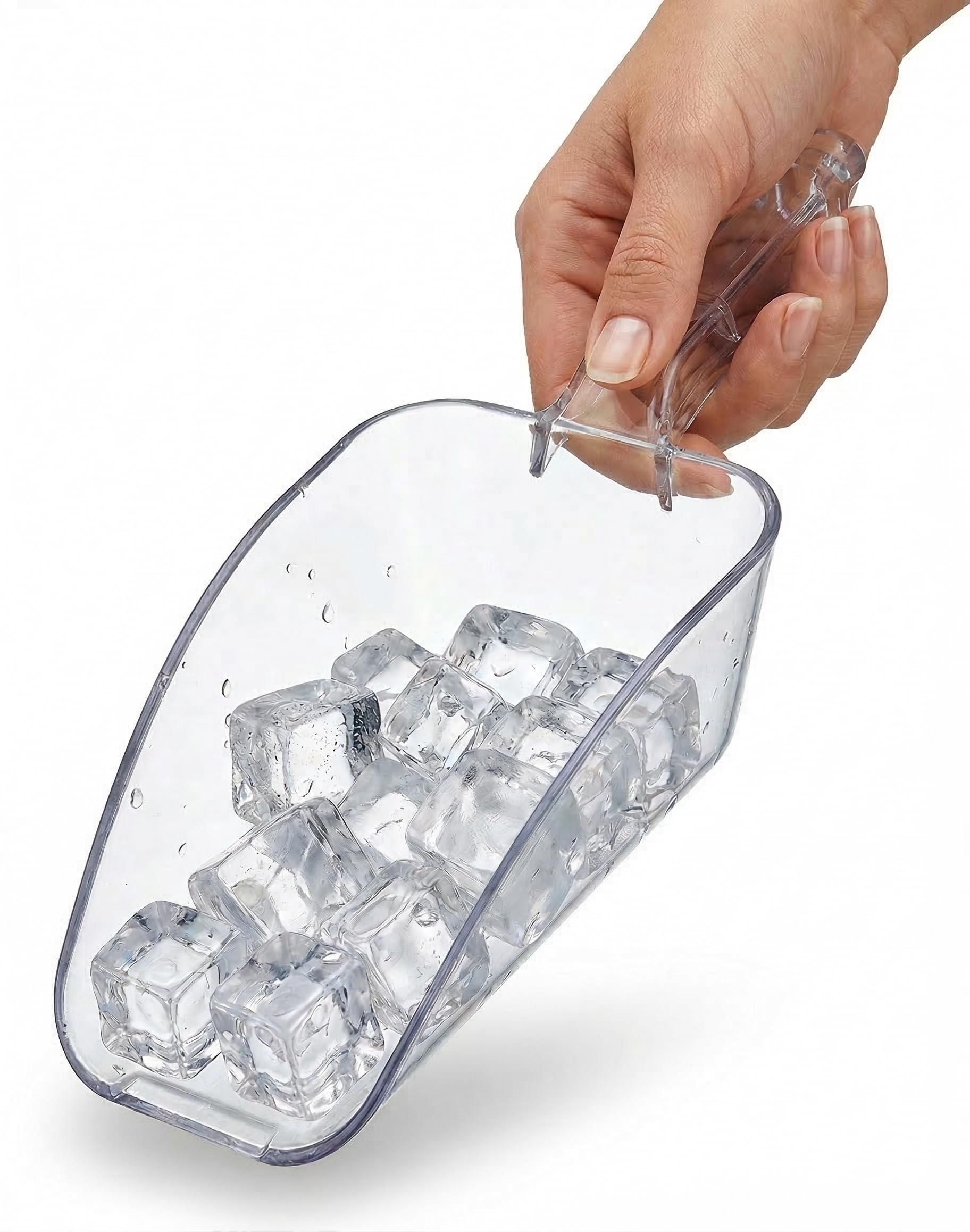 Acense Polycarbonate Ice Scoop 350ml - Strong and Durable