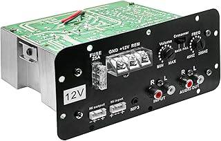 FABTEC 12V Dual Channel 120W Car Amplifier Stereo Power Mono Amp Audio